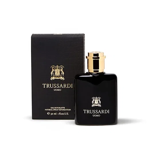 Мужская туалетная вода Trussardi Uomo Elegance, 30 мл, TRUSSARDI, Black