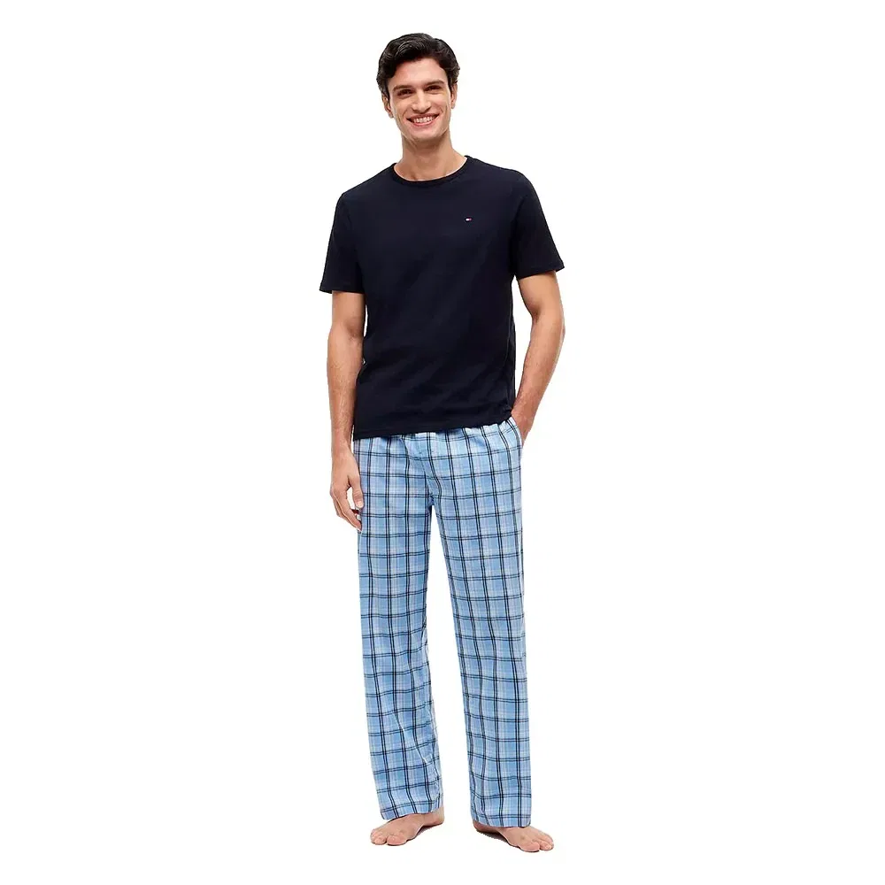 Комплект футболок Tommy Hilfiger Regular Fit, 3 предмета, темно-синий — фото 3