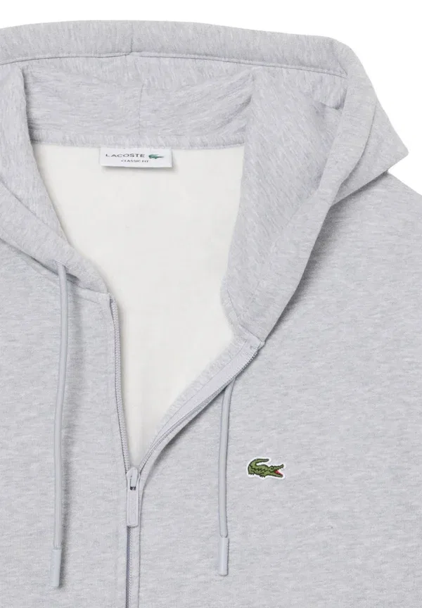 Толстовка Lacoste Серебряная — фото 2