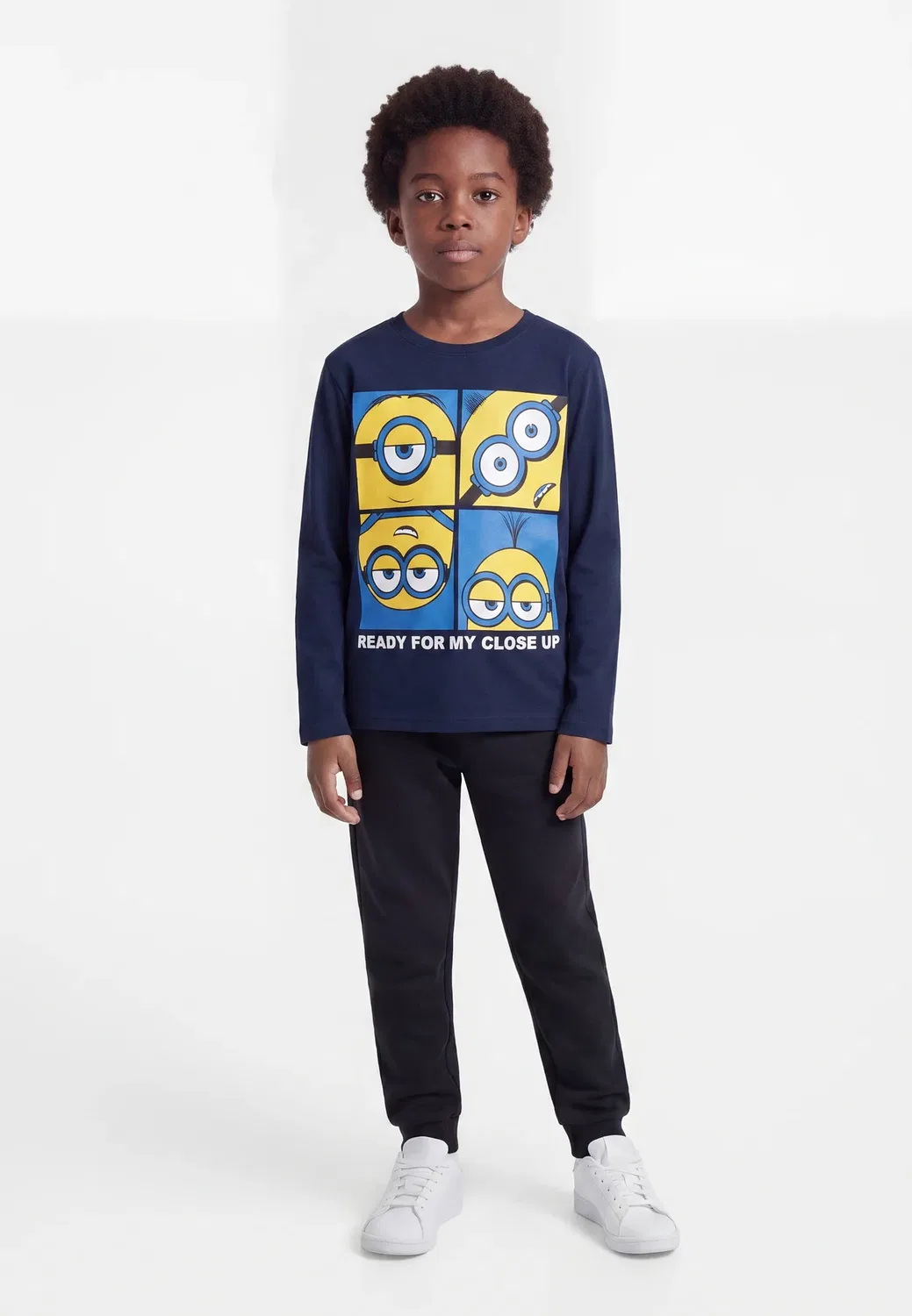 Футболка с длинными рукавами Nkmaban minions Name It, Navy Blazer
