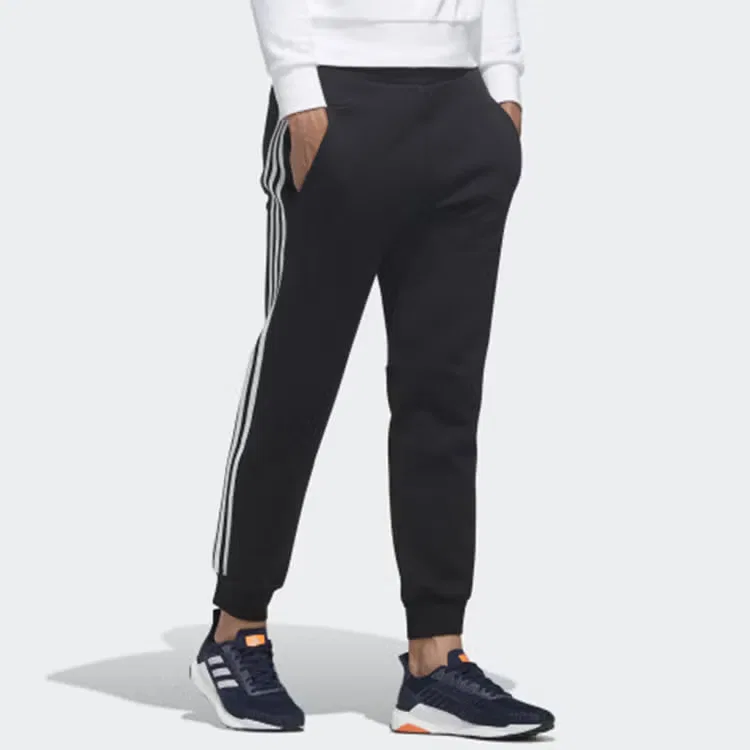 Штаны спортивные с лампасами Ai Pnt Dk 3S Adidas, черный — фото 3