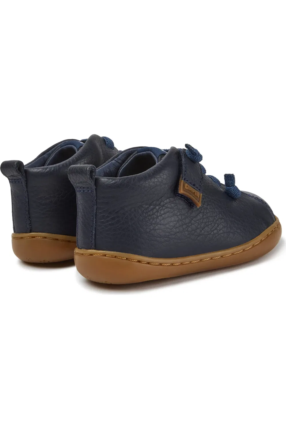 Кеды детские Camper Peu Cami FW, темно-синие, с эластичными шнурками — фото 2