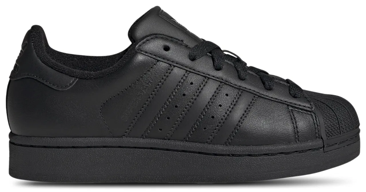Кроссовки для мальчиков Superstar II Adidas, черный