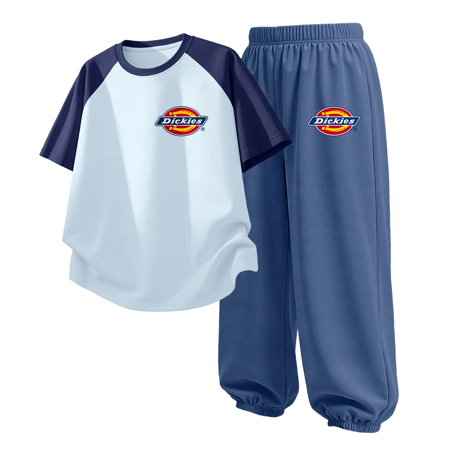 Детский спортивный комплект из двух предметов Standard K Milk Blue+Standard K Denim Blue Dickies, Standard K Milk Blue/Standard K Denim Blue — фото 3