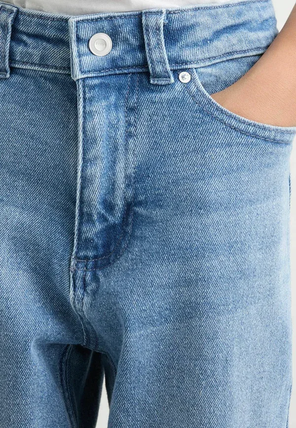 Джинсы широкого кроя Ronnie Relaxed Fit Reiss Wash, синий — фото 3