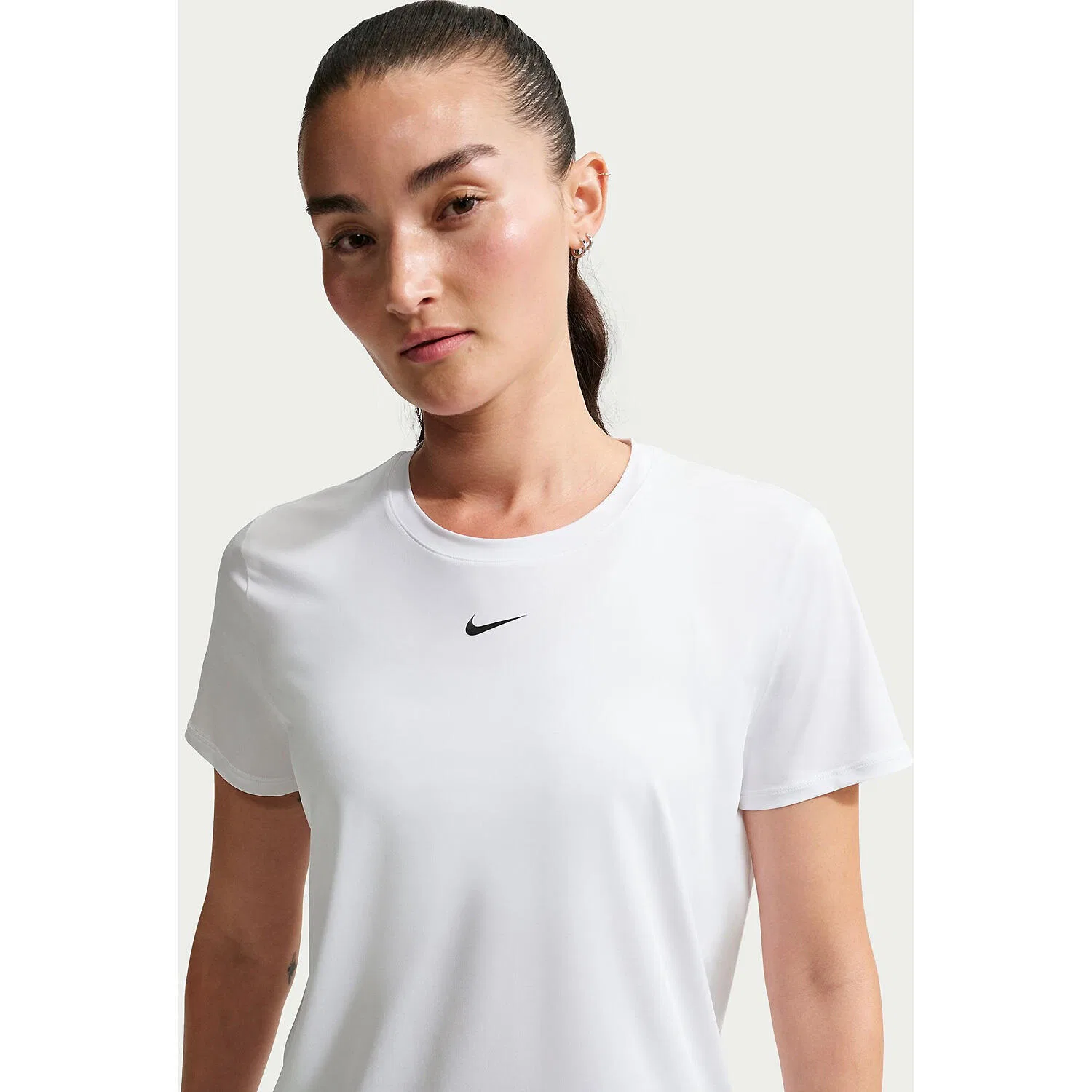 Женский топ без рукавов NK One Classic DF SS Top Nike, Bunt — фото 3