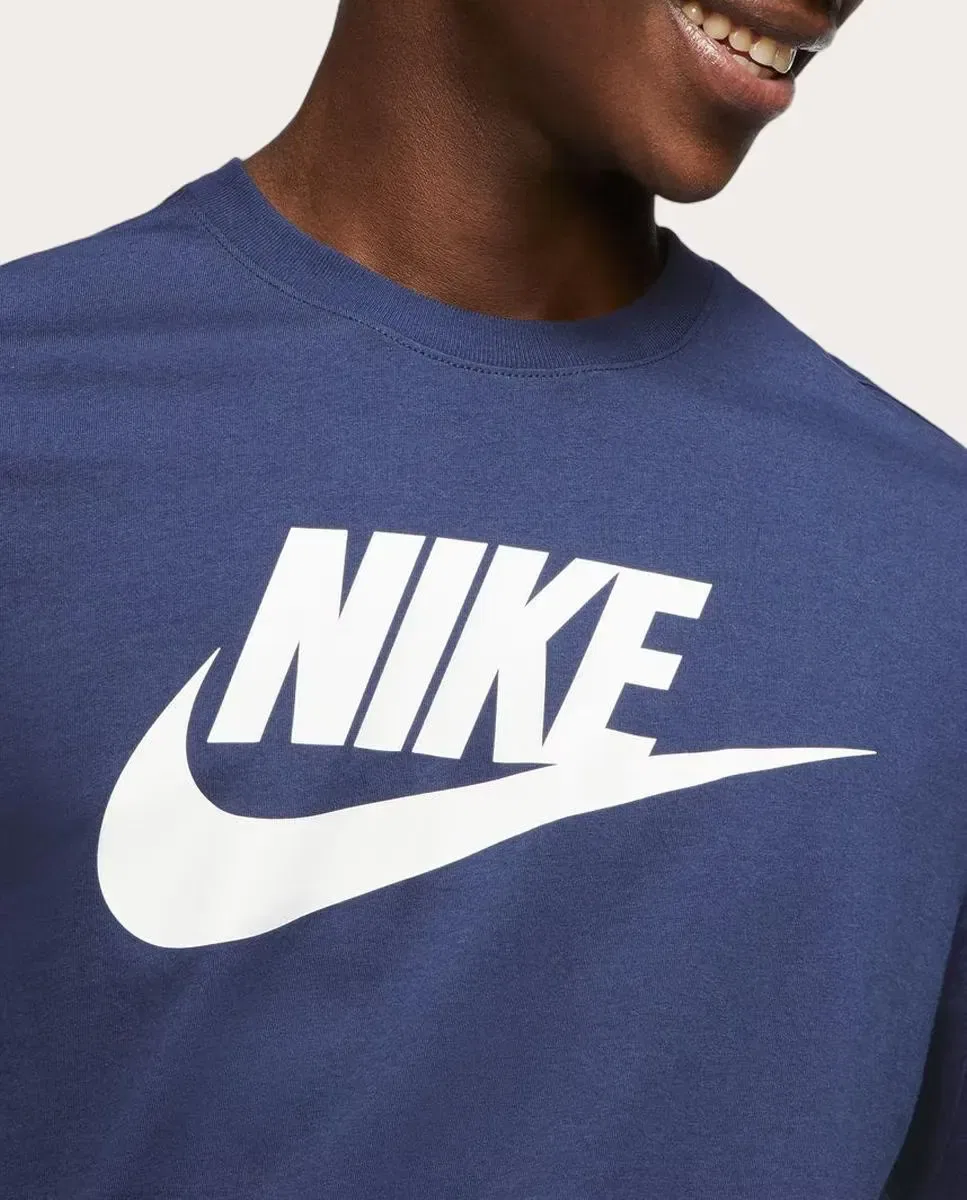 Мужская футболка из хлопка Nike Sportswear, Azul — фото 3