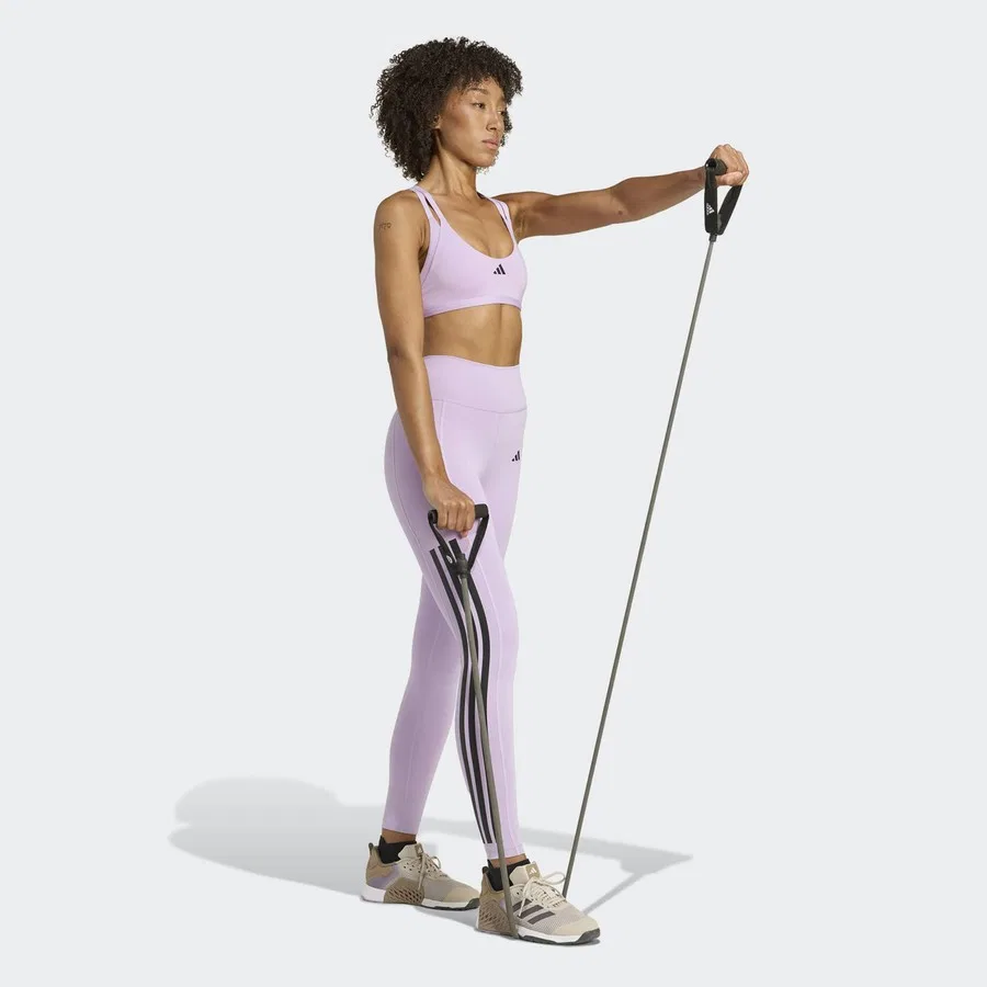 Спортивный бюстгальтер с легкой поддержкой Aeroimpact Luxe Training adidas, Фиолетовый — фото 3