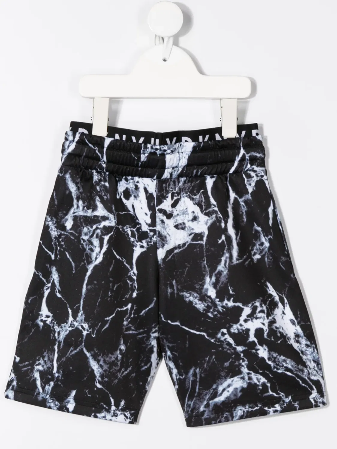 Шорты с принтом и кулиской Dkny Kids, черный — фото 2