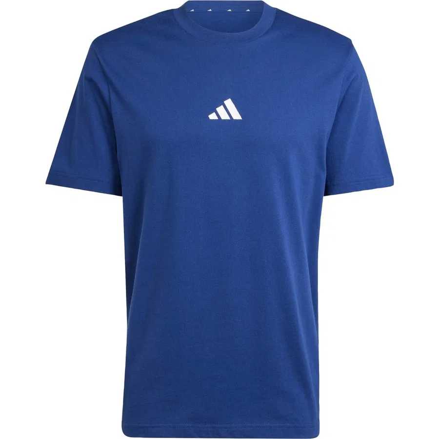Футболка с длинным рукавом Sportswear Essentials Small Logo JF1093 adidas, Сине-белый — фото 3