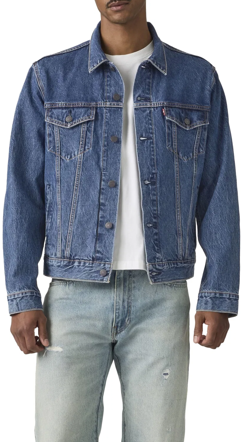 Мужская куртка-джинсовка The Trucker Levi's, Million Dollars T — фото 3