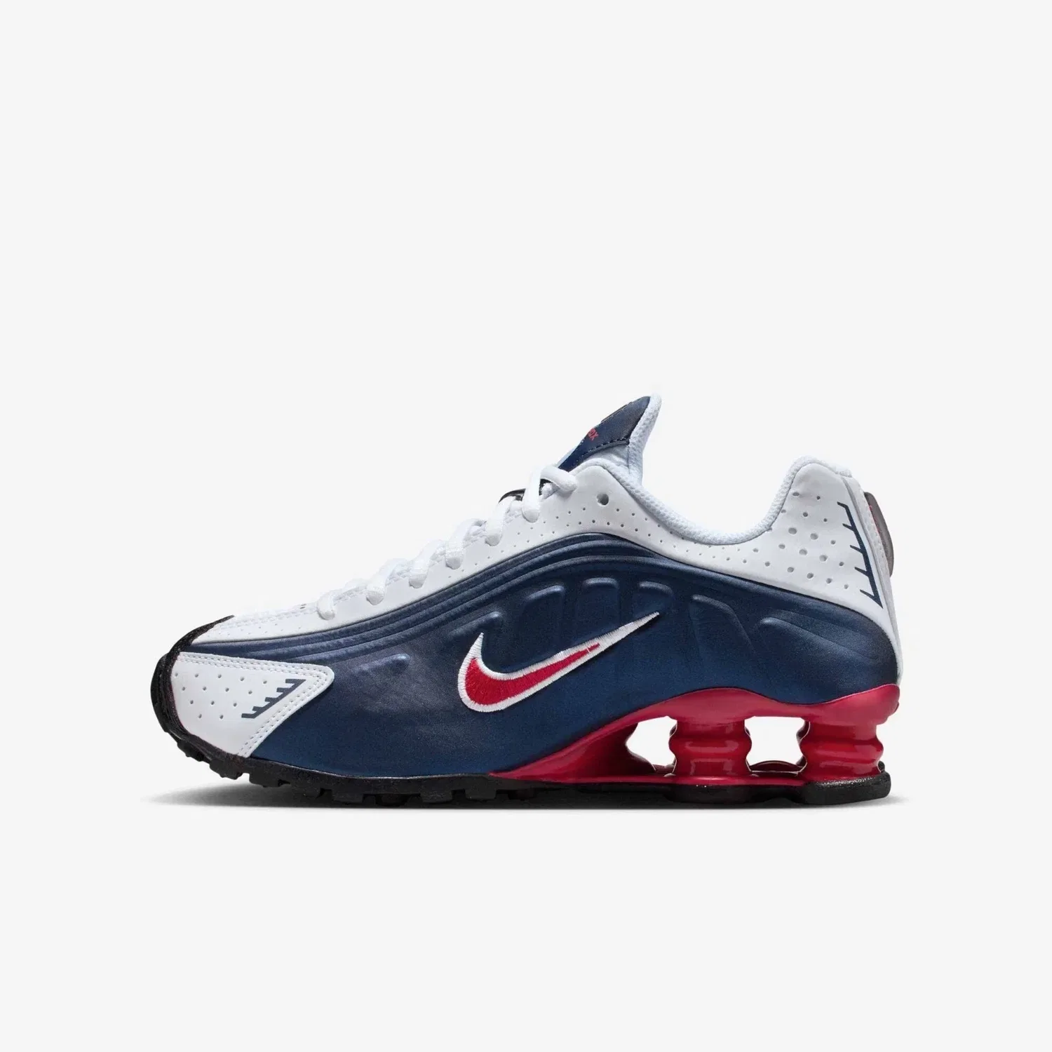 Детские кроссовки Nike Shox R4 CW2626-400, синий — фото 3