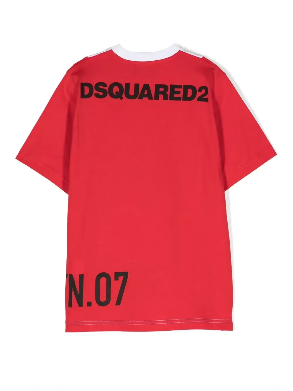 Футболка Sport Edtn.07 в двух тонах Dsquared2 Kids, красный — фото 2