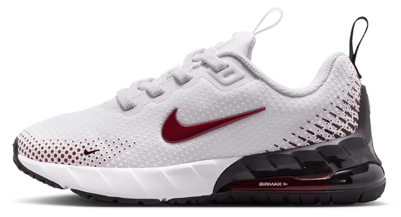 Кроссовки для мальчиков Air Max Phoenix Nike, цвет Black/White/Team Red — фото 2