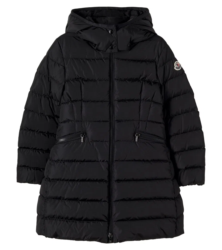 Пуховое пальто Charpal Moncler Enfant, черный