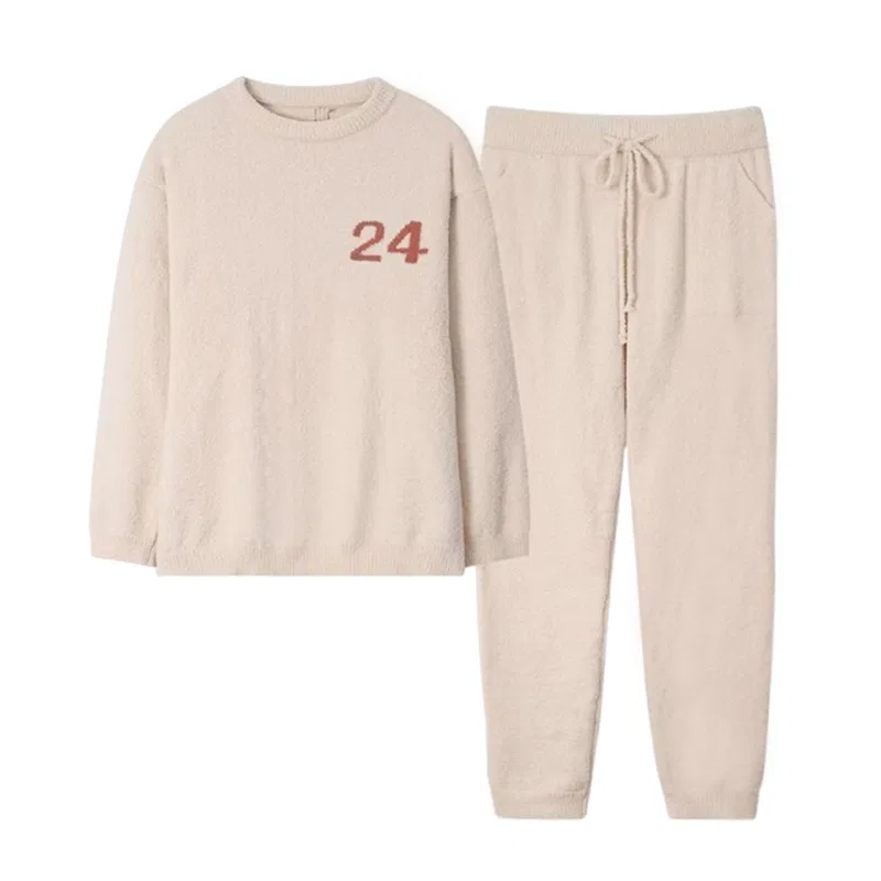 Детский пижамный комплект Утепленный Miniso, Beige