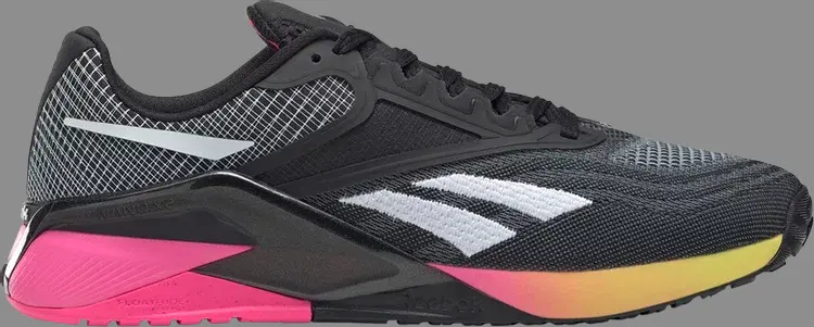 

Кроссовки nano x2 'black atomic pink' Reebok, черный, Черный;серый, Кроссовки nano x2 'black atomic pink' Reebok, черный