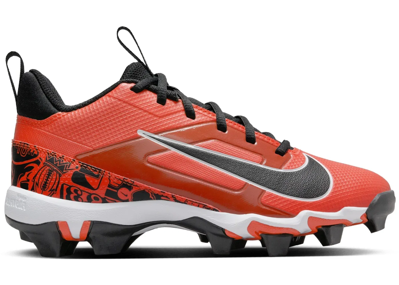 Детские бутсы Nike Alpha Menace 4 Shark NRG, Picante Red/White/Black