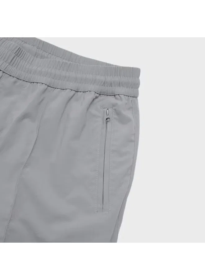 Брюки свободные деловые повседневные Zara, серый — фото 4