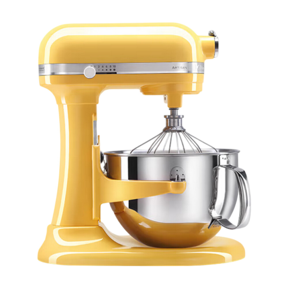 

Планетарный миксер KitchenAid 5KSM6583CBF, медовый желтый