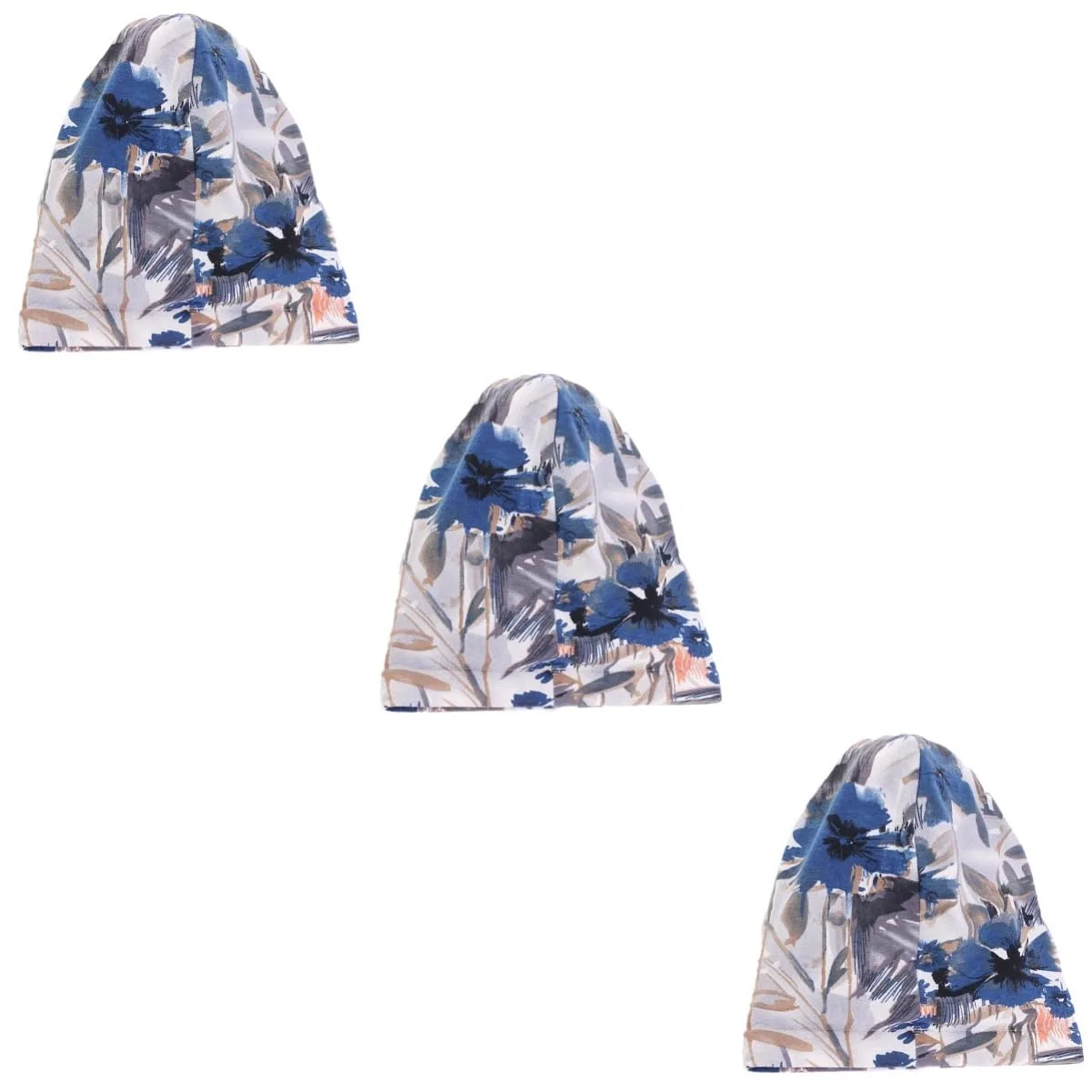 Шапочка для душа Healvian, 3 шт, Satin Bonnet, Navy
