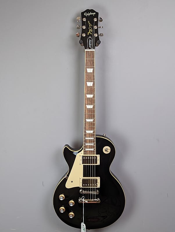 

Epiphone Les Paul Standard '60s Левша 2022 Ebony Les Paul Standard '60s Left-Handed