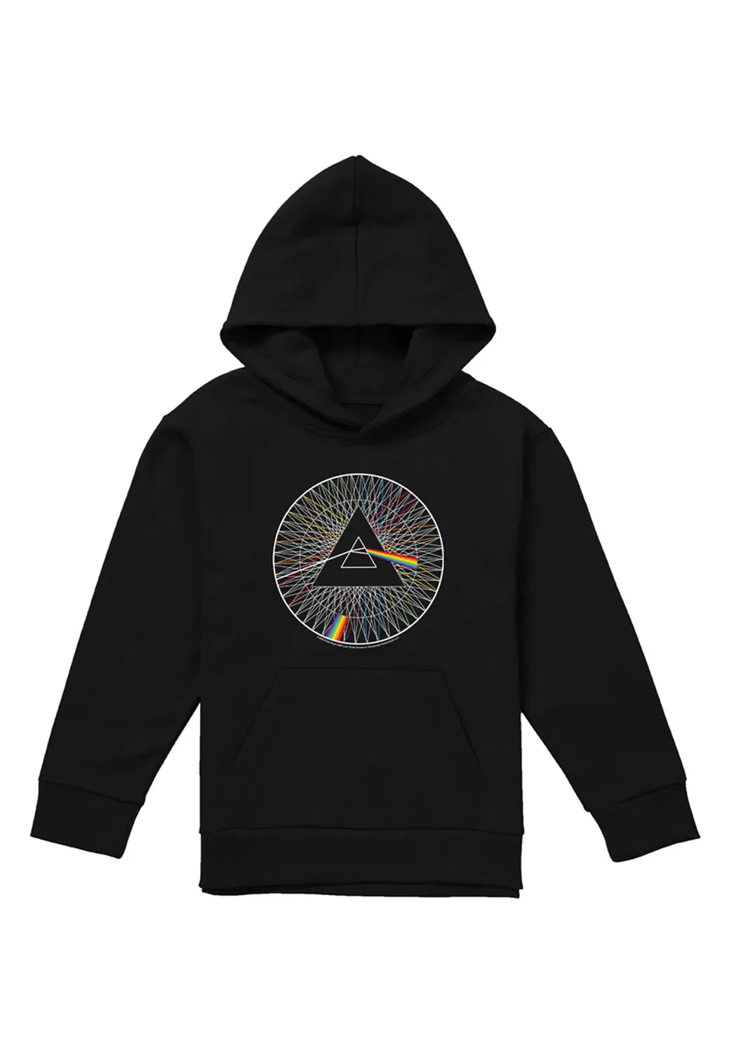 Детский пуловер с капюшоном Spokes Pink Floyd, Black