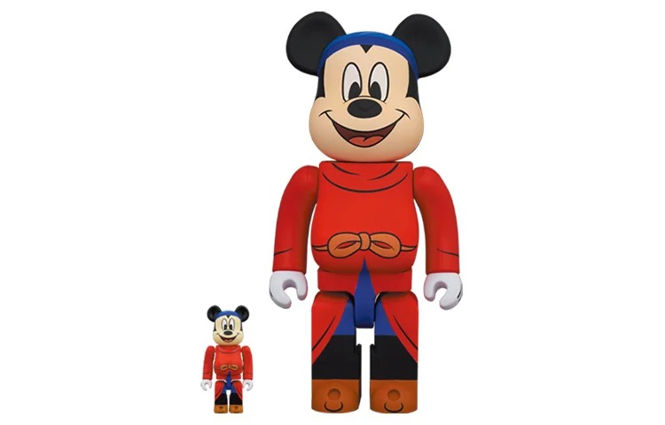 

Виниловая фигурка Be@rbrick Fantasia Mickey, 30 см + 7 см