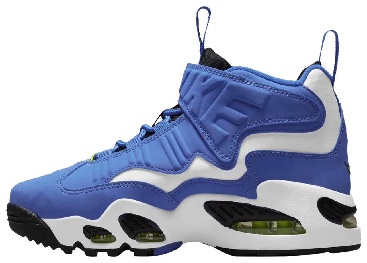 Кроссовки для мальчиков Air Griffey OG Nike, цвет Blue/Black/Volt — фото 2