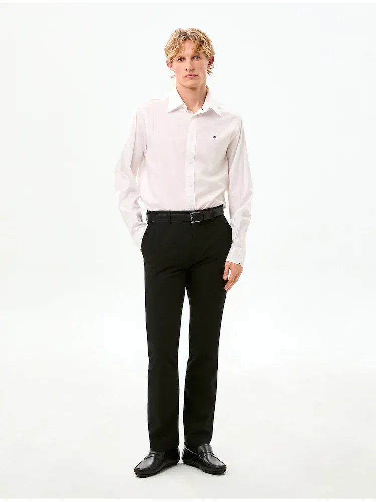 Рубашка из оксфорда Regular Fit TOMMY HILFIGER, White — фото 3