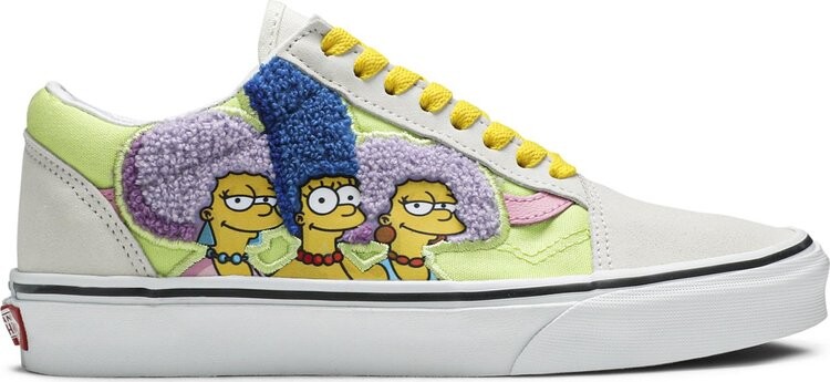 

Кеды Vans The Simpsons x Old Skool The Bouviers, белый