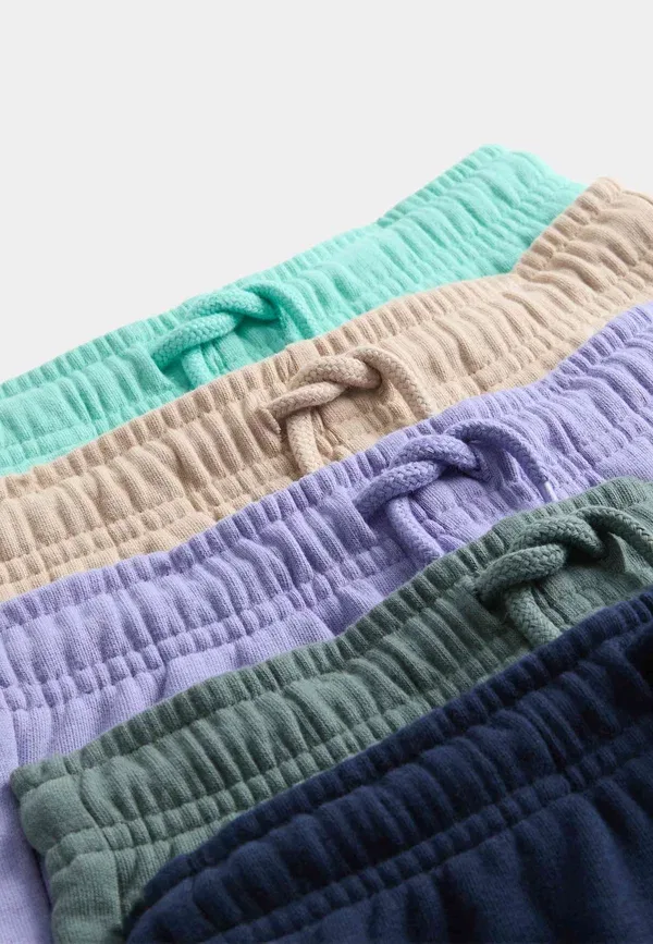 Шорты хлопковые 5 pack - shorts Marks & Spencer, темно-синий Mix — фото 2
