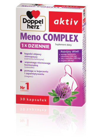 

Doppelherz актив Мено Комплекс 1 раз в день, Добавка , 30 капсул