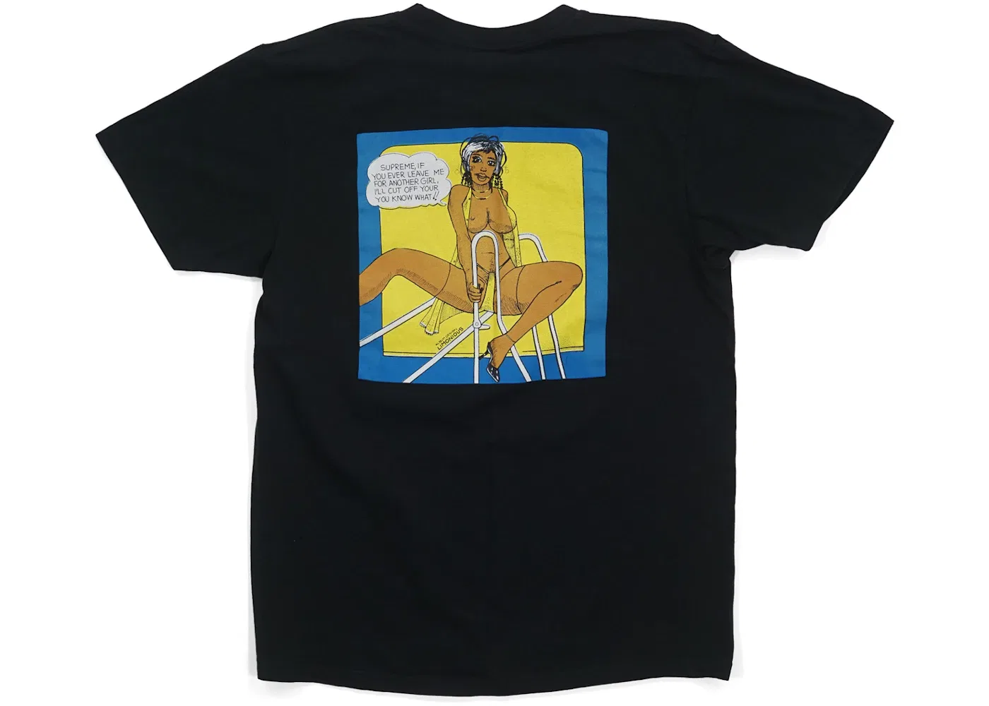Мужская футболка с принтом Undercover Lover Supreme, Black