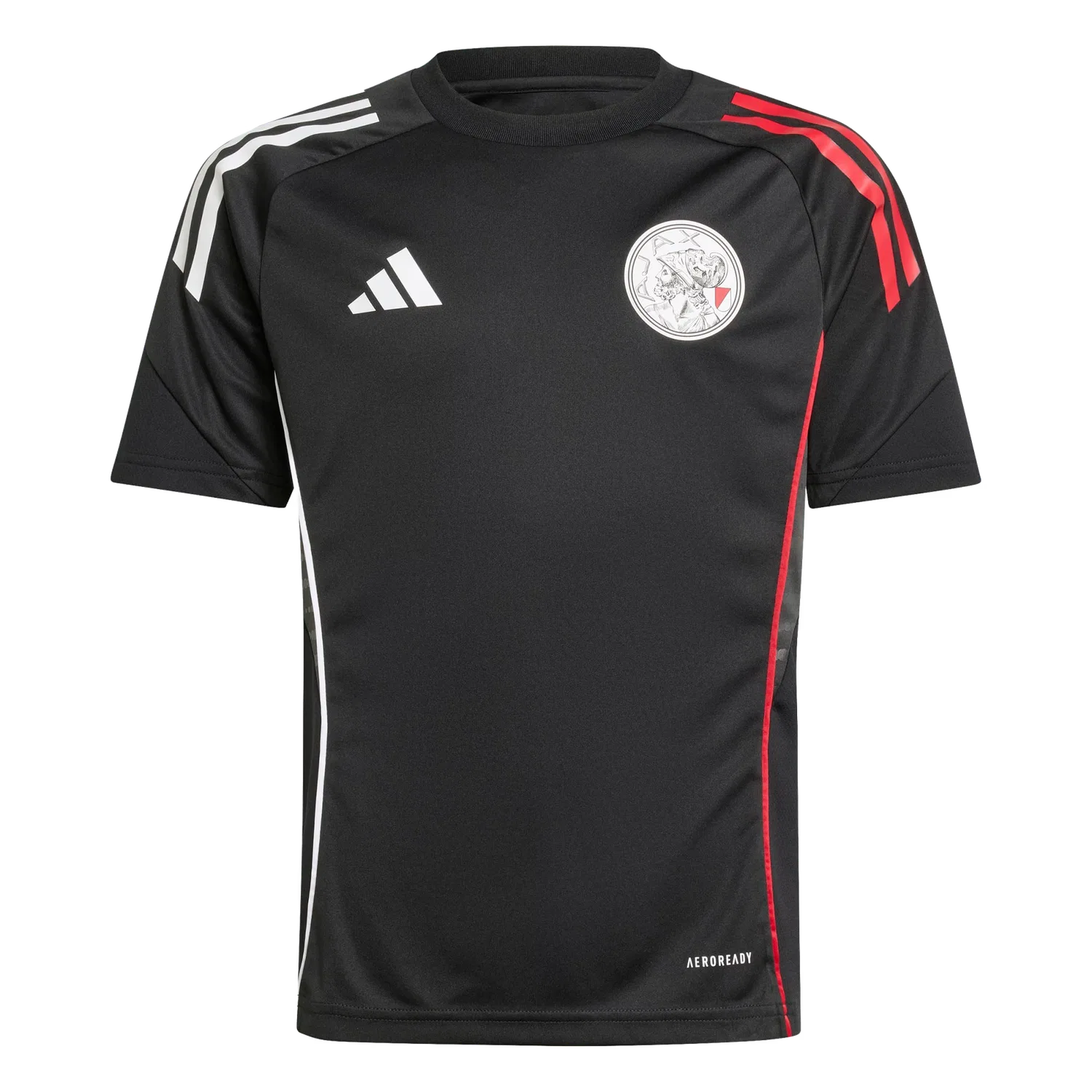 Детская футболка Ajax Tiro 25 Competition Adidas, черный
