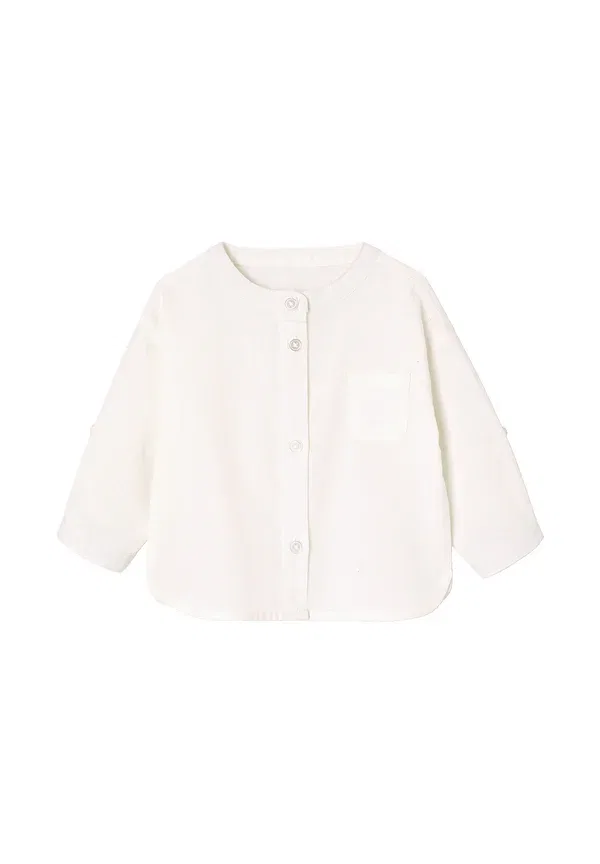 Комплект из боди и штанов с лямками Festliches-set mit tragern dungarees Vertbaudet Beige, бежевый — фото 3