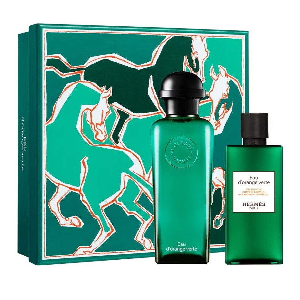 

Парфюмерный набор Hermès Eau D'orange Verte Estuche De Regalo, 2 предмета