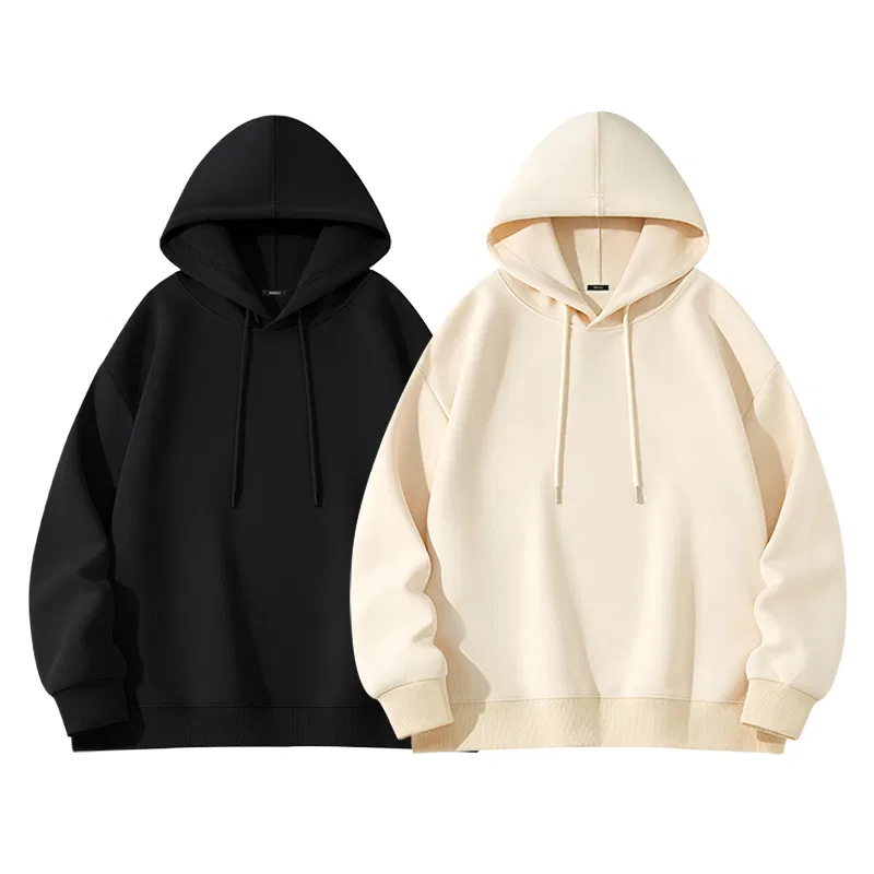 Детский свитшот унисекс с принтом комплект 2 шт MINISO, Black Light Beige
