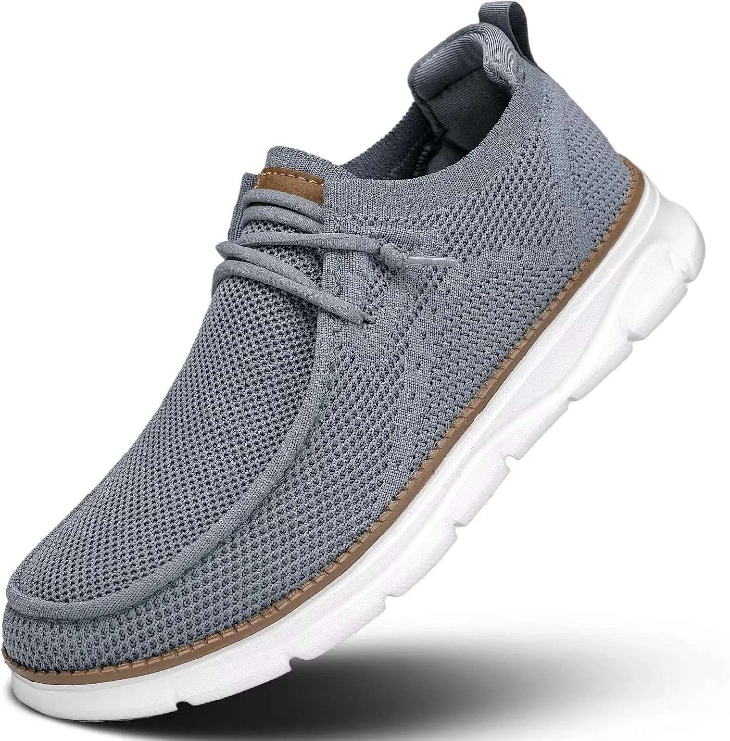 Мокасины на шнуровке, дышащие, Mens, 2 Grey Vooncosir