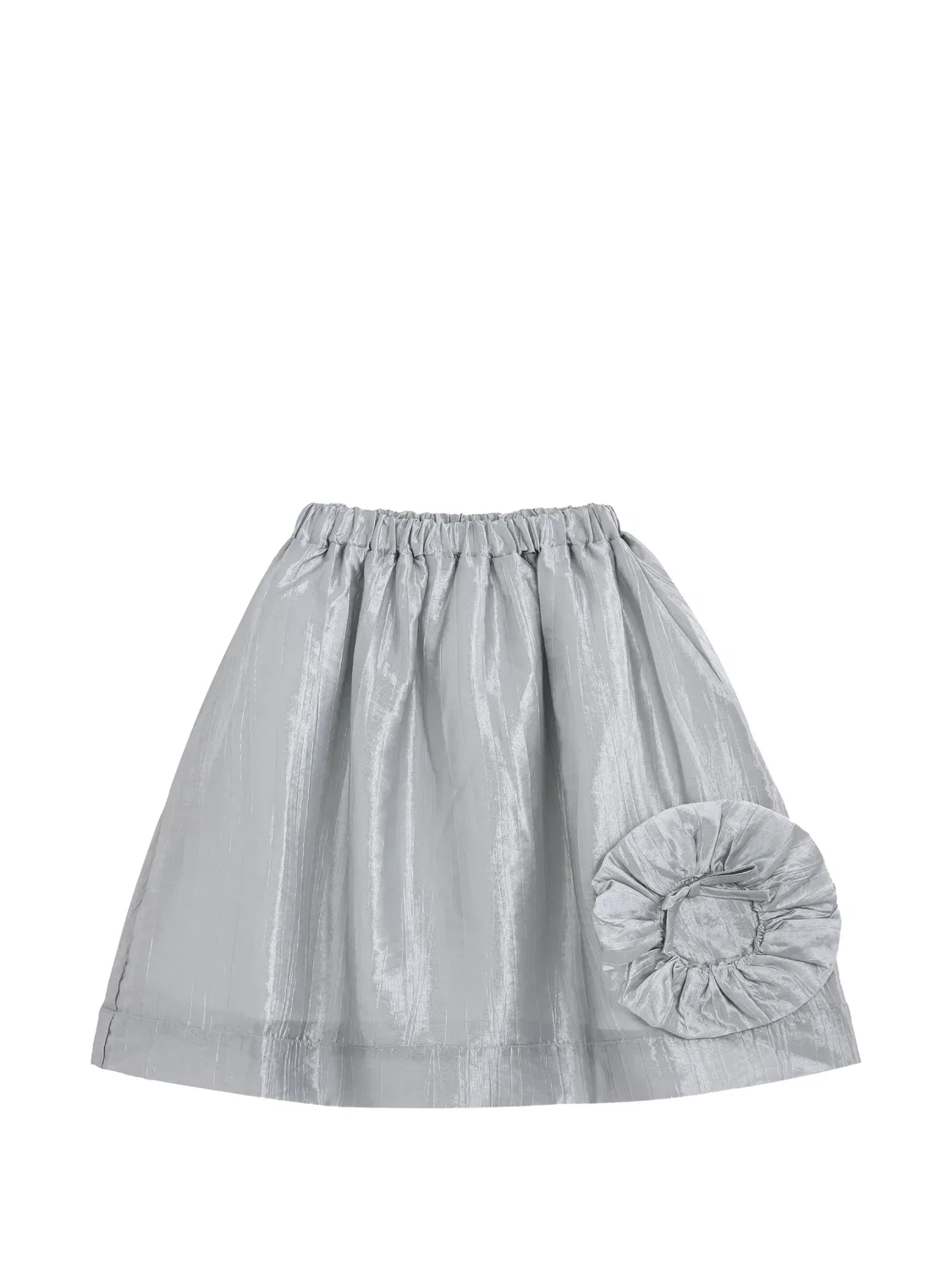 Комплект Nerissa Bloom из блузки и юбки Mimi Tutu, серебристый — фото 3