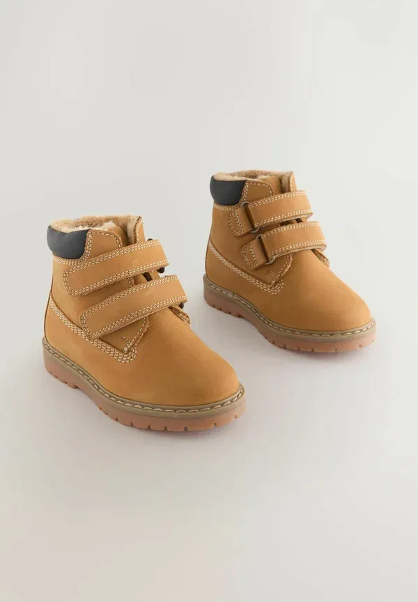 Ботинки с теплой подкладкой Warm touch fastening work, Next, Tan brown, светло-коричневый — фото 2