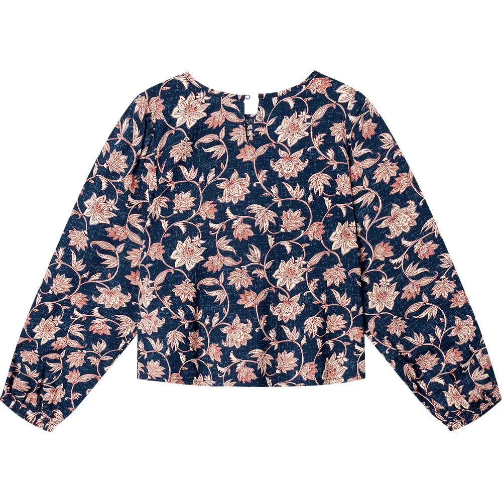 Детская блуза для девочек с длинным рукавом Naiara Pepe jeans, Blue — фото 2