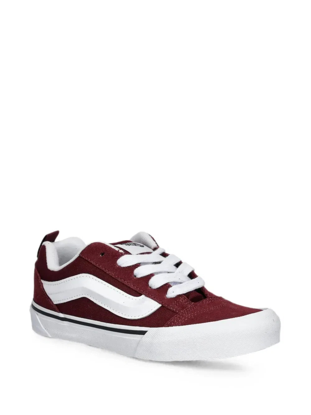 Кроссовки с логотипом и вставками Vans Kids, красный