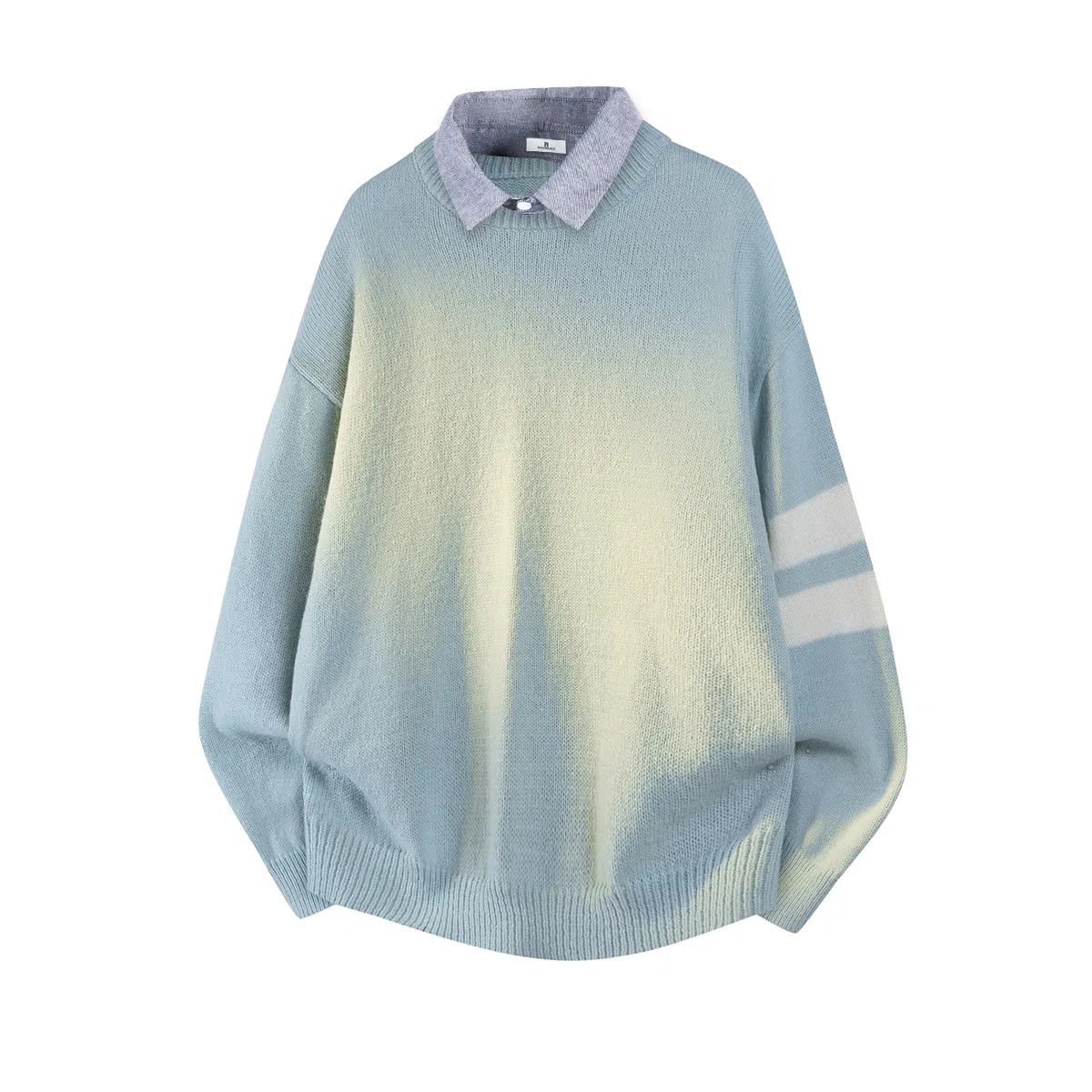 Детский свитер с воротником-рубашкой Unisex Shirt Collar Moderate PAL ONGACO, Apricot — фото 3