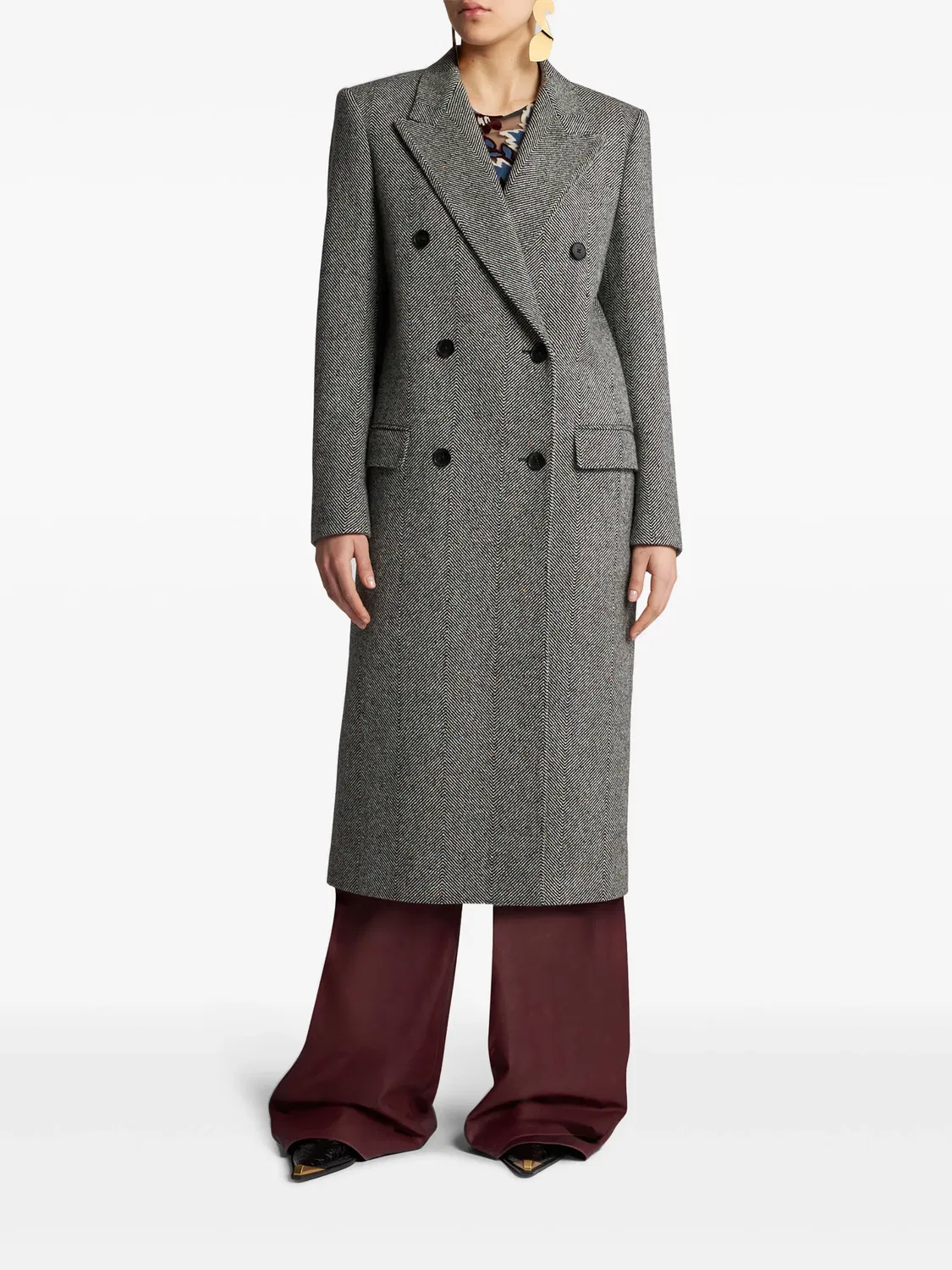 Куртка с фигурным классическим узором ETRO, черный — фото 4
