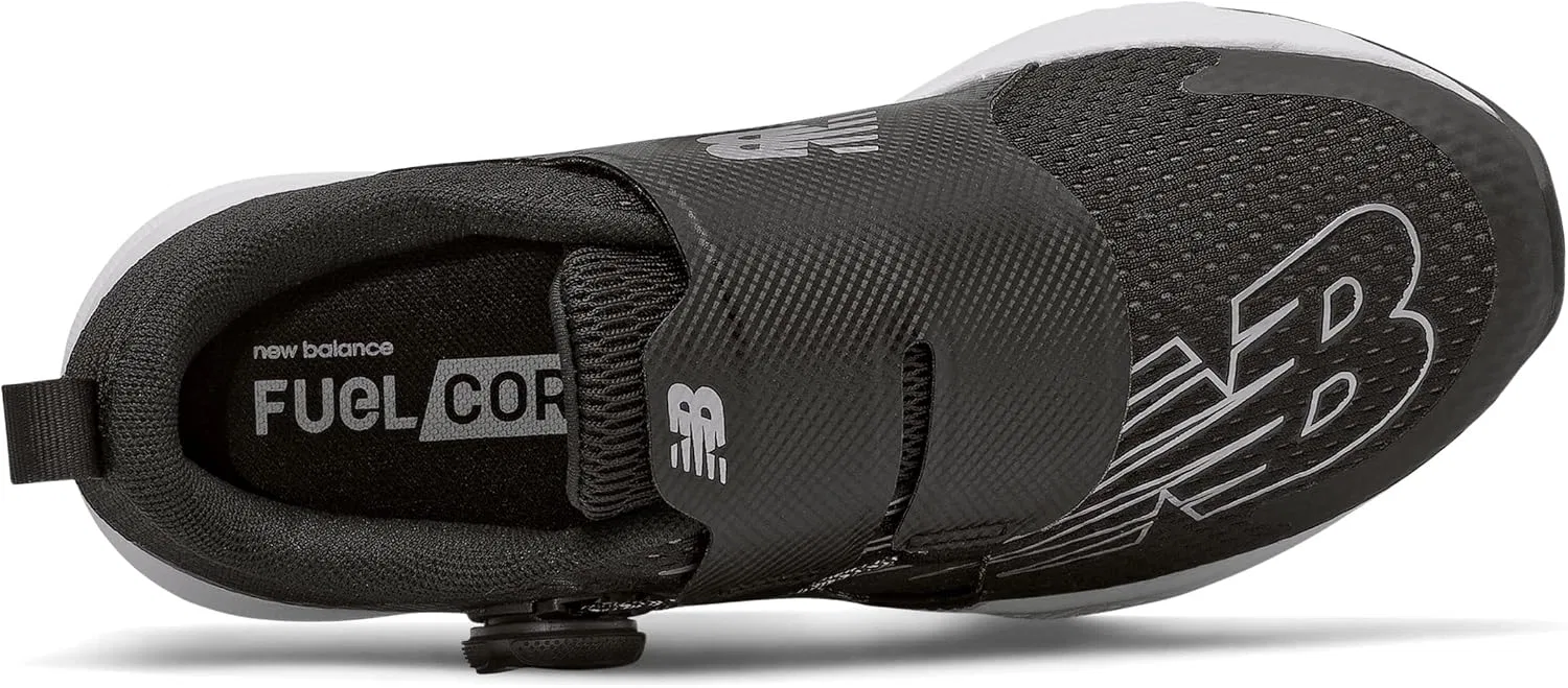 Детские кроссовки для бега FuelCore Reveal V3 Boa New Balance, Black/White — фото 4