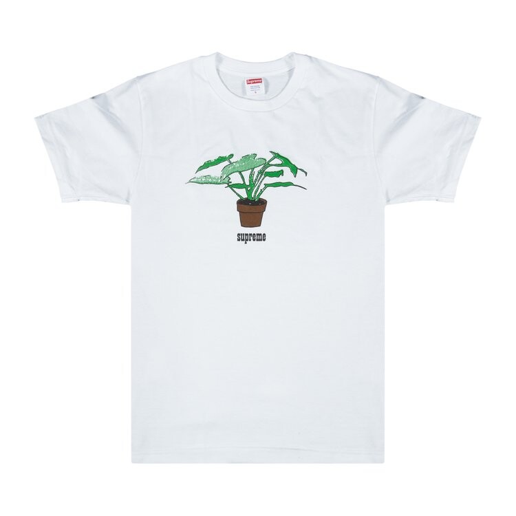 Футболка Supreme Plant T-Shirt 'White', белый — фото 2
