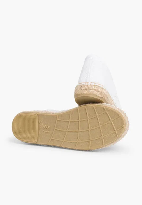 Эспадрильи текстильные Espadrilles Pisamonas, белый — фото 4