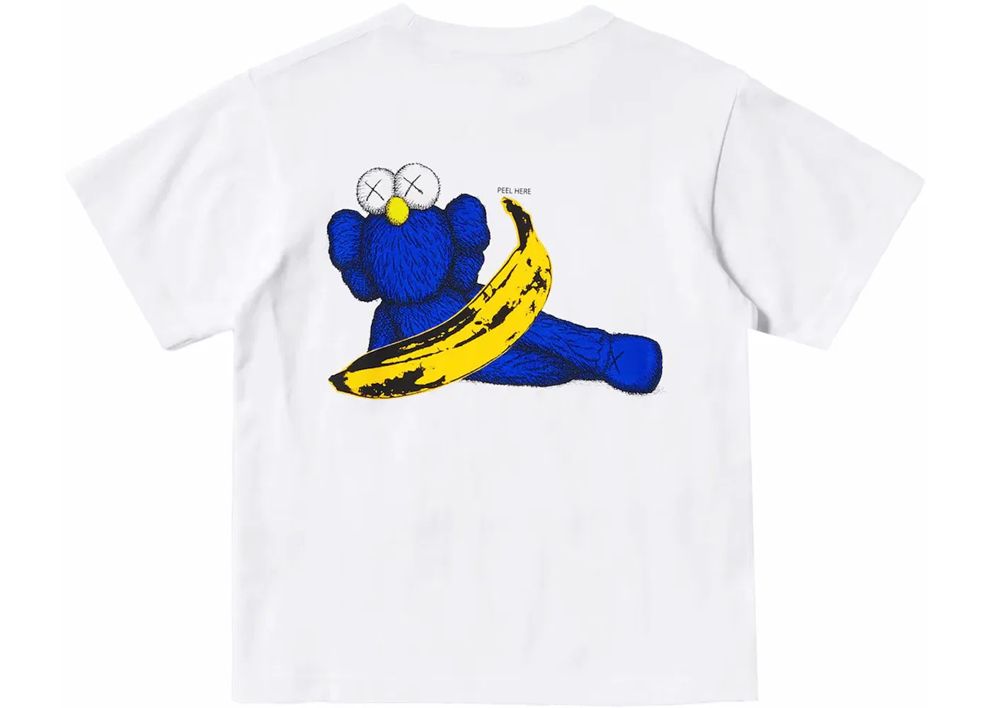 Детская футболка с принтом KAWS x Uniqlo Warhol Kids' UT Graphic, White