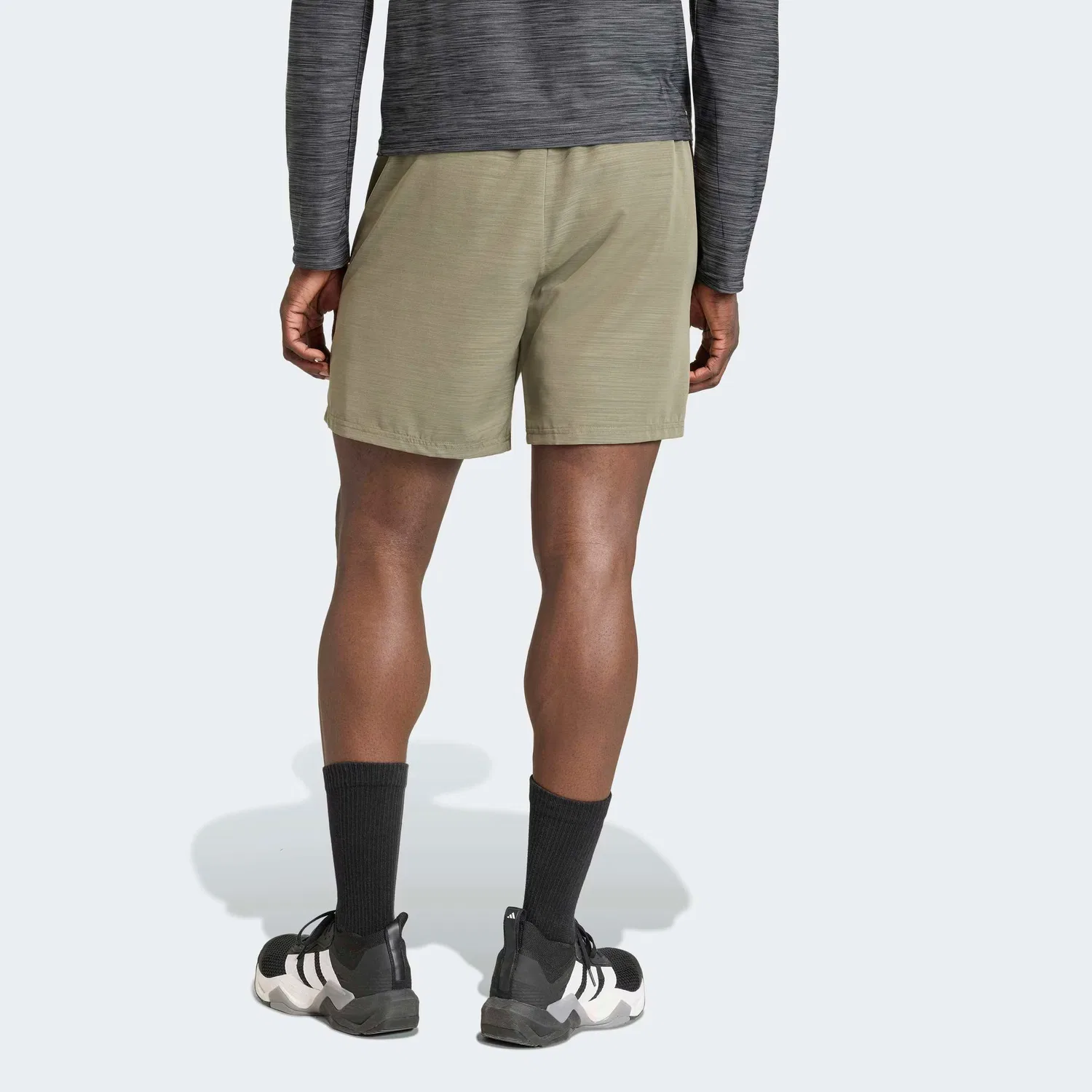 Спортивные шорты Adidas Performance Regular, зеленый — фото 3